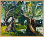 Olivenbäume | Öl auf Leinen | 100 x 120 cm | 2023