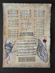Ohne Bücher | Mischtechnik | 40 x 30 cm | 2024