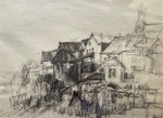 Schärding | Kohlestift | 50 x 70 cm | 2022