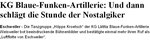 Große Sitzung der KG Blaue Funken Artillerie Eschweiler e.V. von 1928 (2013)