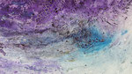 " (Ausschnitt aus dem Bild "Zerrissen (100 x 78 x 2 cm)")