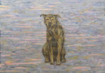「daily piece」アクリル絵具　キャンバス　16×23cm　2015年　