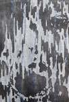「fade」木版画　和紙 　色画用紙　30×42㎝　2021年　個人蔵