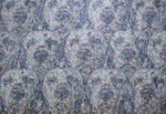 「クウキノマク」パネル、綿布、アクリル絵具、194×130cm、2012年