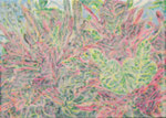 「daily piece」アクリル絵具　キャンバス　24×33cm　2015年　