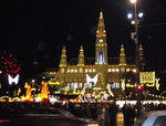 Christkindlmarkt vor dem Rathaus
