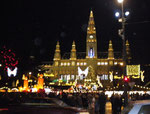 Christkindlmarkt vor dem Rathaus