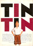 Reportaje Sección A La Última - Tintín (La Tintinofilia). Publicación Semanal La Revista. 4 Hojas. 7 de Enero de 1996