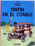 Tintín en el Congo. Edición 2001. Pasta dura