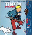 Tintín y el Yeti. Pegatinas Reposicionables. Primera Edición Noviembre 2002.