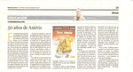 Diario de Jerez. Educación. Página 23 del 3 de Noviembre de 2009. Conmemoración 50 Años de Asterix.