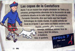 Recorte de la Revista GC del desaparecido Bar Apolo en Barcelona. Bar dedicado a Tintín.