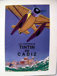 Doce Postales de Tintín en Cádiz