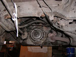 Das Getriebe wurde ausgebaut und zum reparieren in meinen Keller verfrachtet.