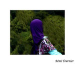 Voile violet...