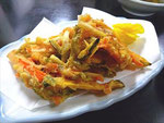 2014/12/13　かき揚げ　Mixed Vegetables & Seafood Tempura