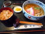 2014/03/01　きつねうどん定食　Kitsune-Udon Set Meal