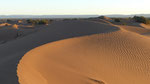 Eclairage matinal des dunes