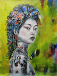 2025/2, Asia, Acryl, Leinwand, 70x90 cm 