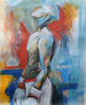 2021/3, Boxer, Acryl, Leinwand 60x51 cm 
