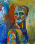 2021/6, Skulptur, Acryl, Leinwand, 50x60 cm