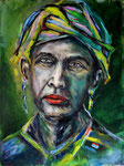 2024/3, Portrait, Acryl, Leinwand, 60x80 cm