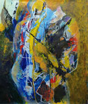 2020/1, Dual, Acryl, Leinwand, 59x51 cm 