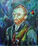 2025/1, Van Gogh, Acryl, Leinwand, 70x90 cm