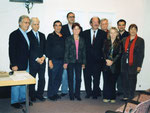 Mai 2005: Alter und neuer Vorstand