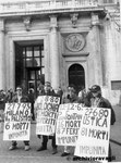 Roma, Novembre 1996 - Manifestazione Alleanza Nazionale contro stragi