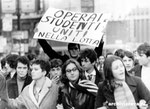 Roma, Maggio 1968 - Manifestazione giovani di Lotta Continua