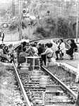 Roma, Novembre 1987 - Manifestazione contro zingari