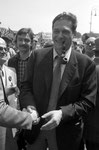 Roma,Maggio 1975 -  Luciano Lama alla manifestazione del 1° maggio