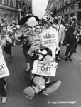 Roma, Aprile 1989 - Manifestazione aborto