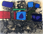 Dominique Pouchain, dessin original, pastel. Galerie Gabel-Biot-Côte d'Azur-France