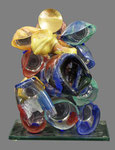Jean-Paul van Lith verre Galerie Gabel, Biot