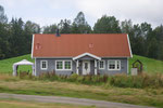 Ein typisches norwegisches Haus.