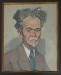 Porträt von Max Wissner, 0,5 x 0,4 m, 1951