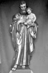 St. Josef mit Kind, Archivfoto