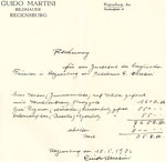 Rechnung vom 18.5.1936 zur Maria Immaculata