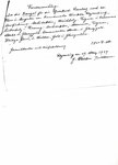 Kostenvoranschlag von Guido Martini zur Kanzel vom 19. März 1929