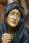 Pieta, Detail Maria