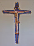 Christus am Kreuz, Altarraum, Pappel, 2,8 m, 1960