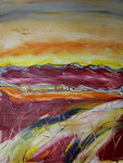 Sand, 60cm x 80cm Acryl auf Leinwand