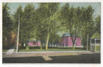 1908 postcard of campus