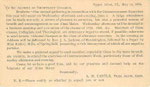 letter from the president - 5/10/1886