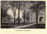 campus in early spring