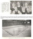 gymnasium, build in 1926 (swim team info)