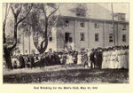 sod breaking for men's hall 5-30-1912