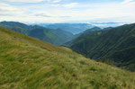 Val Cannobina ed in fondo il Lago Maggiore